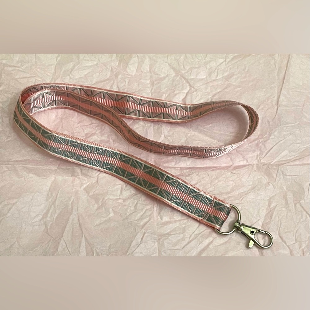 Key and ID card holder strap